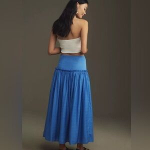 Maxi bright Blue Women's Skirt - Anthro